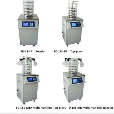 Heating Vertical Freeze Dryer 